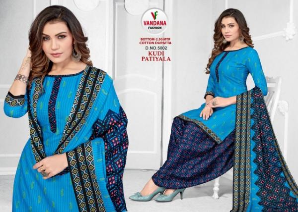 Vandana Kudi Patiyala Vol-5 Cotton Designer Exclusive Dress Material